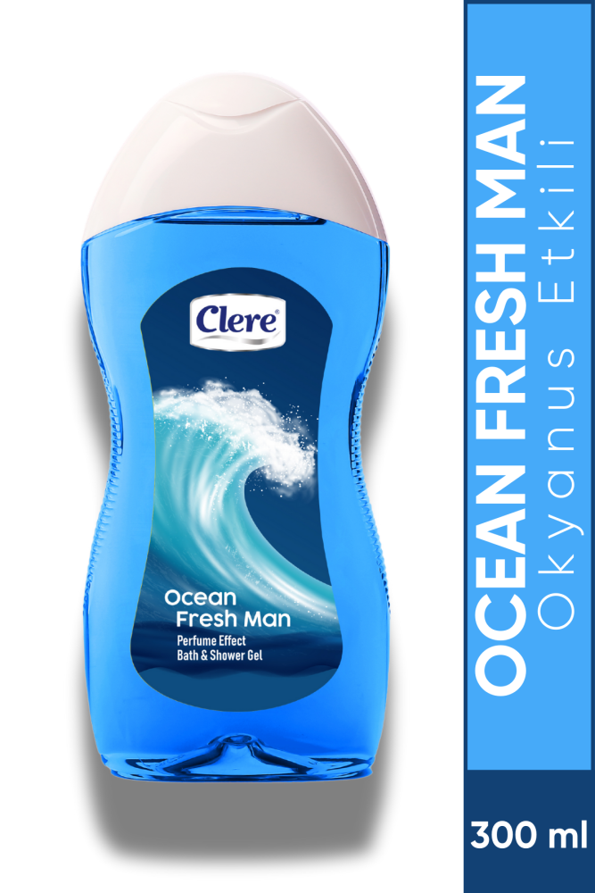 Ocean Fresh Man - Parfüm Etkili Duş Jeli - 1